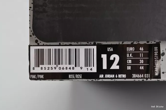 Retro May EyeCatching 657 Aleali CI0550- 4314 Jordan 6 1112